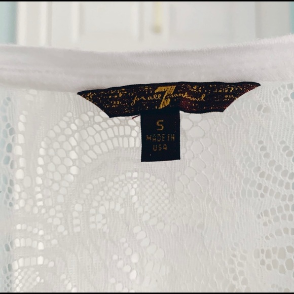 Seven for all Mankind lace back top - Picture 3 of 6